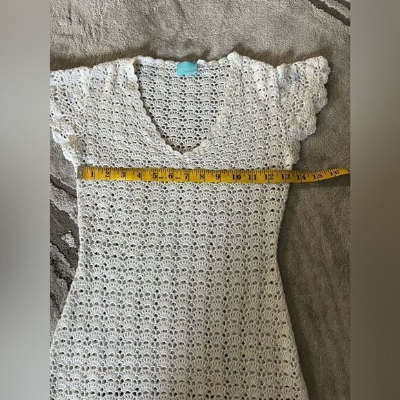 Women’s Crochet Cover Up Dress - Picture 7 of 10